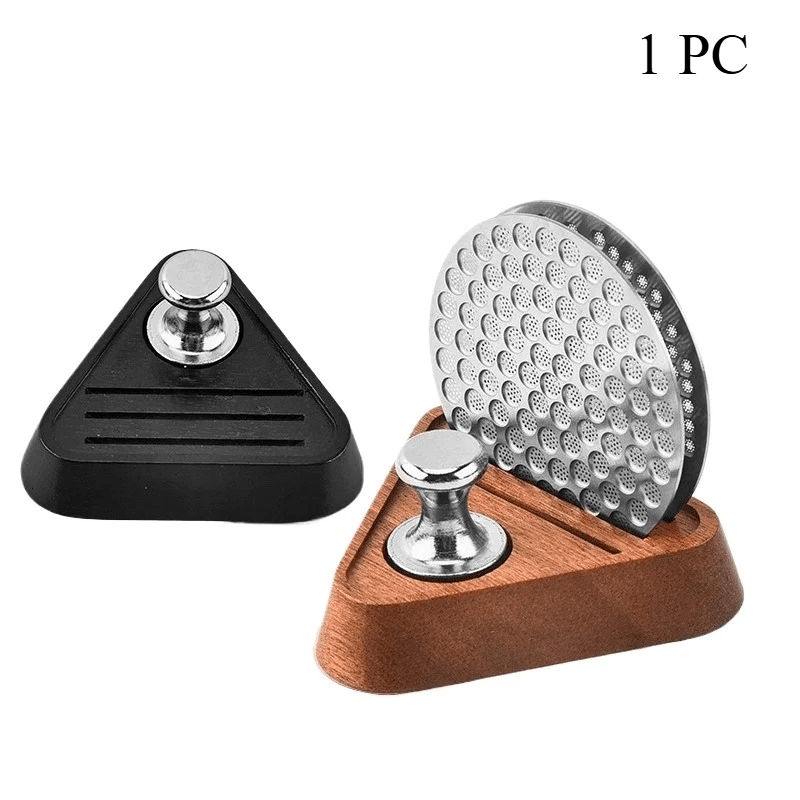Coffee Equipment Rack - ที่วางกรองกาแฟแบบยูนิเวอร์แซล ขนาด 51/53/58 มม. สำหรับพอร์ทาฟิลเตอร์ พร้อมที่เก็บฟิลเตอร์