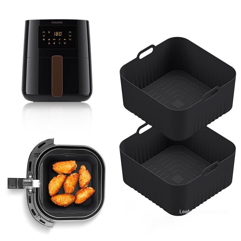 Philips Air Fryer Hd9252 - 17 ซม.ซิลิโคน Air Fryer แม่พิมพ์สําหรับ Philips
