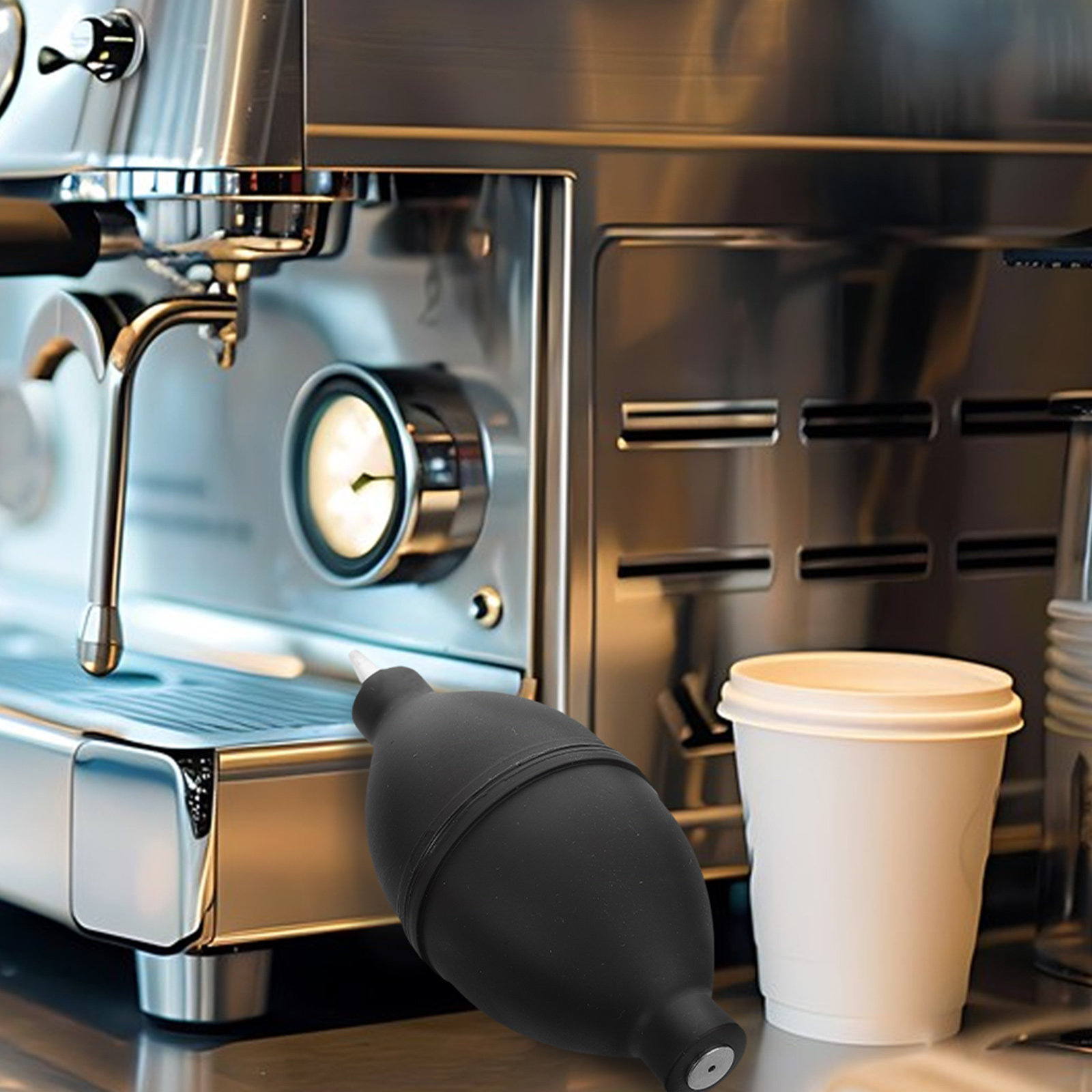 Coffee Equipment For Espresso Machine - เครื่องเป่าลมทำความสะอาดเครื่องบดกาแฟ อุปกรณ์กำจัดฝุ่นอเนกประสงค์สำหรับอุปกรณ์กาแฟ เครื่องชงเอสเพรสโซ คีย์บอร์ด เลนส์กล้อง