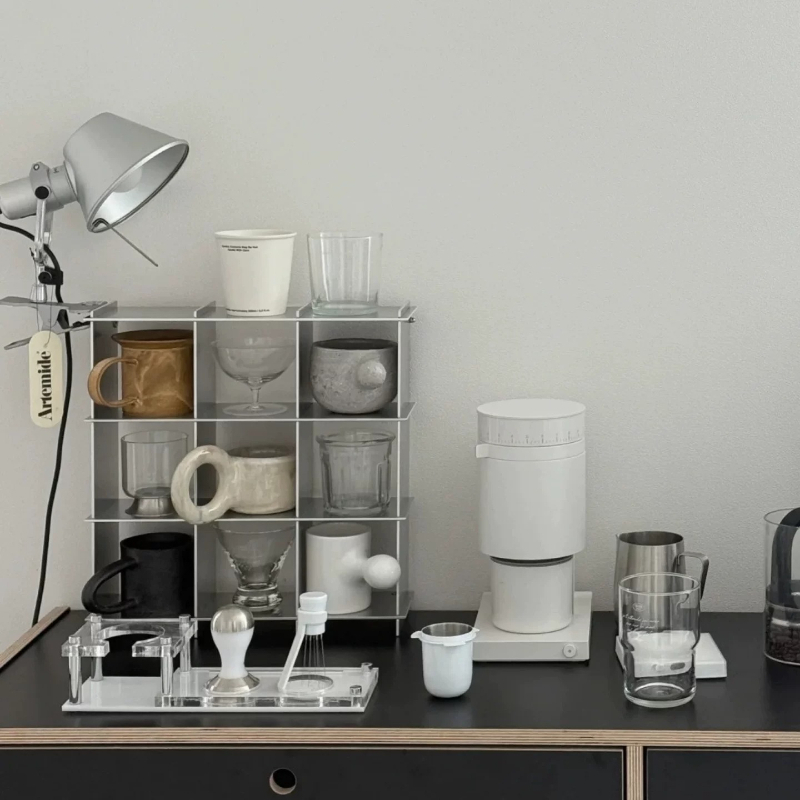 ชั้นวางแก้วอะลูมิเนียมอัลลอยด์ - Coffee Equipment Rack บทวิจารณ์และราคา