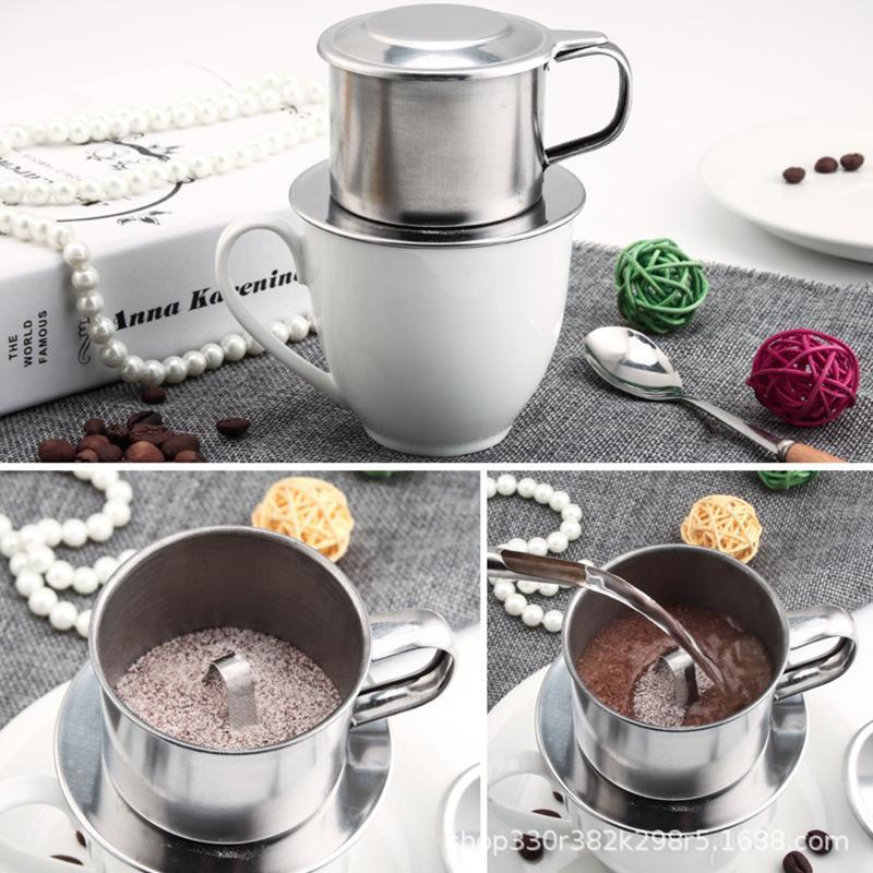 แก้วกรองกาแฟสแตนเลสแบบพกพา สำห - Coffee Vending Equipment บทวิจารณ์และราคา