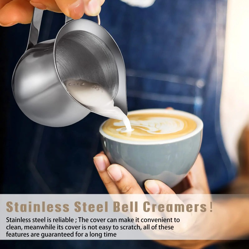กาแฟนมFrothing Pitcherถ้วยสแตน - Milk Steaming Pitcher บทวิจารณ์และราคา