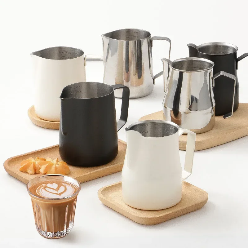 กาแฟนมFrothingเหยือกเหยือกสแตน - Milk Steaming Pitcher บทวิจารณ์และราคา