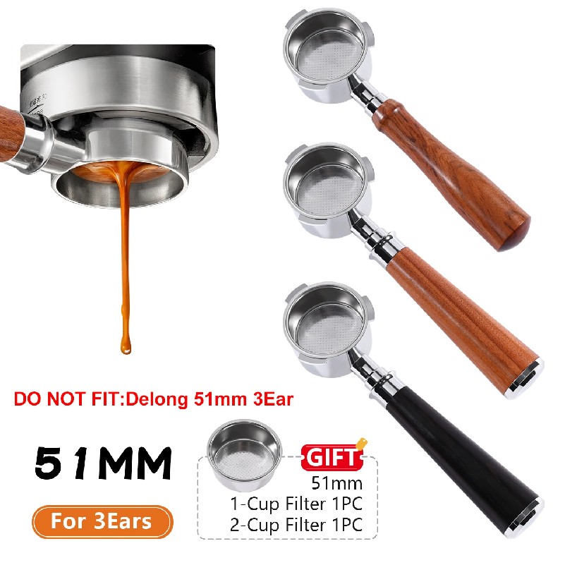 พอร์ทาฟิลเตอร์แบบไม่มีก้น 51 ม - Coffee Vending Equipment บทวิจารณ์และราคา