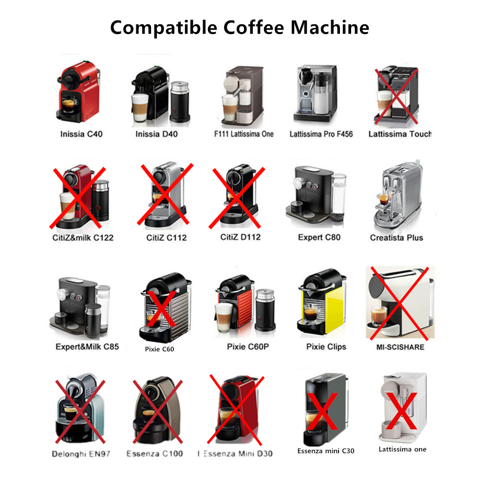 สแตนเลสสตีล Reusable แคปซูลถาว - Coffee Equipment Rack บทวิจารณ์และราคา